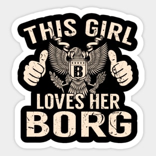 BORG Sticker